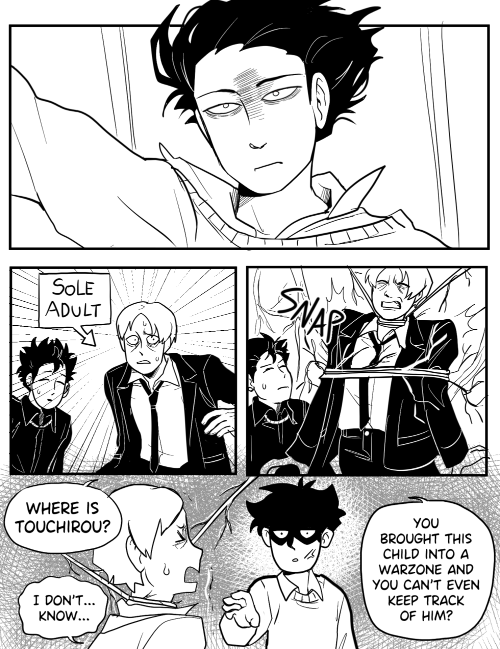 on the hunt for touichirou